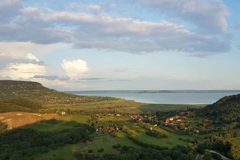 Balaton-felvidék Szigligetről fotózva