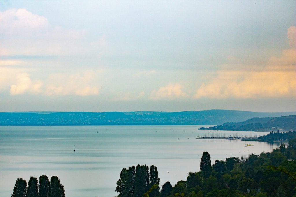Panoráma a Balatonra Balatonszepezdről